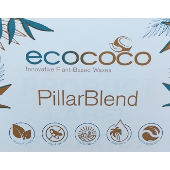 Wosk kokosowy EcoCoco PillarBlend 1kg